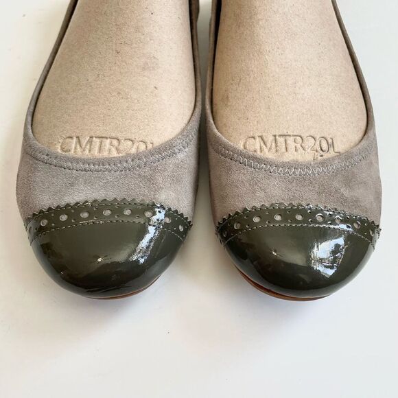 Cole Haan Air Jenni Ballet Flats Dark Grey Iron Sz 6B Quiet Luxury - Picture 6 of 12